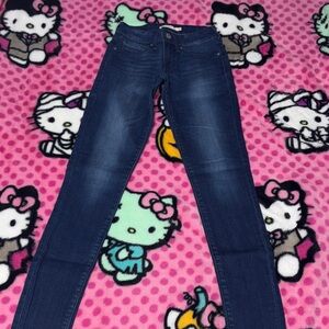 Levi's Dark Blue Skinny Jeans for Women